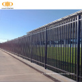 Dekoratif metal ferforje tübüler çelik çit